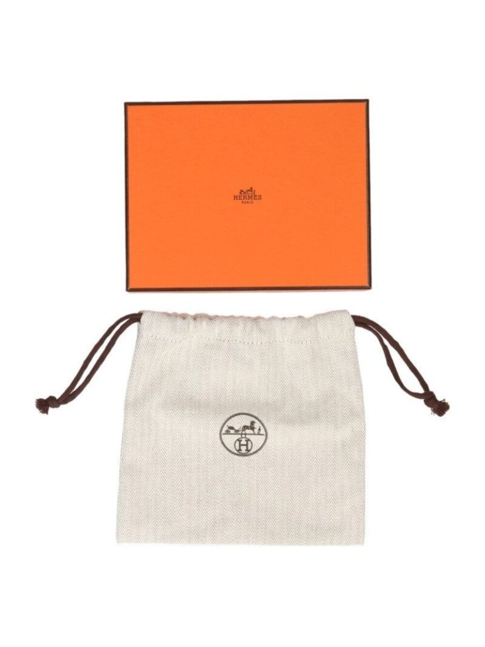 Hermes Constance Slim Bifold Leather Wallet Off-white X - Picture 5 of 5